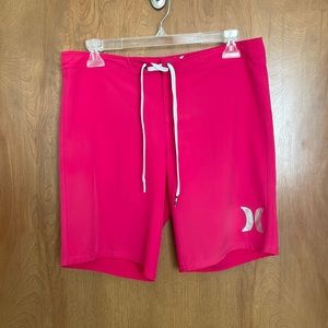 Hurley Phantom WOMENS Hot Pink Board Shorts size 3